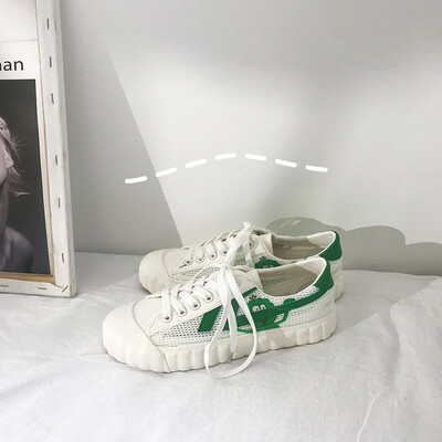 

Mesh breathable small white shoes women 2019 new summer shoes Joker student net red gauze hollow tide shoes