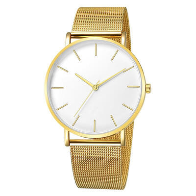 

Relogio Masculino 2019 New Watch MenS Mesh Band Luxury Stainless Steel Analog Quartz Wristwatch Fashion Man Watches Saat