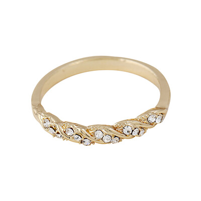 

New Fashion Style White Crystal Rings for Women Cubic Jewelry Vintage Purple Ring with Stones Valentines Day Gifts