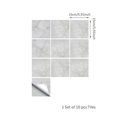 

FloorWall Sticker Waterproof Mural Marble Texture Living Room Kitchen Decor