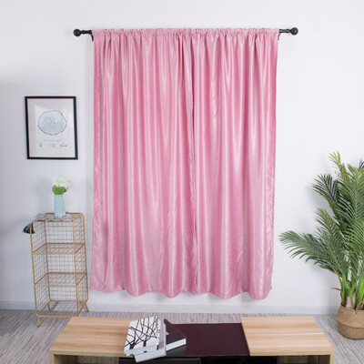 

Gobestart Leaves Curtain Tulle Window Treatment Voile Drape Valance 2 Panel Fabric