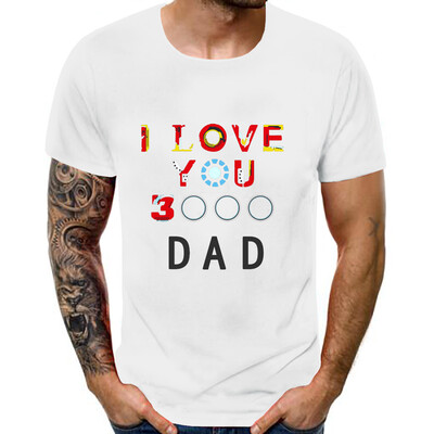 

Toponeto Mens Summer New Style 3D Printed Short Sleeves Fashion Comfort Blouse Top