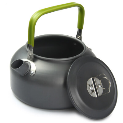 

Aluminum 08L Portable Outdoor Coffee Pot Water Kettle Teapot with Mesh Bag