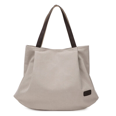 

Canvas womens one-shoulder bag literature&art bag leisure Baitaoshen series Tote canvas bag large capacity&simple wom