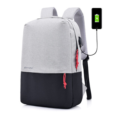 

Backpack mens new usb charging bag female universal leisure sports travel shoulder computer backpack