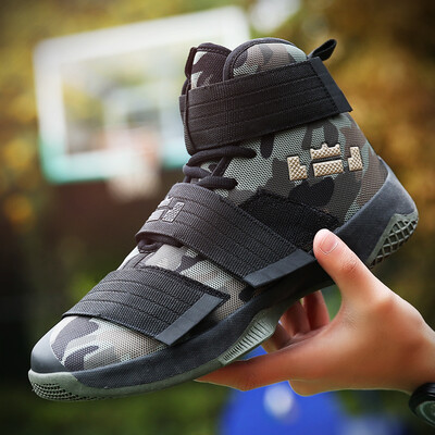 

Mesh breathable basketball shoes women camouflage soldiers field combat shoes non-slip student basketball shoes mens high