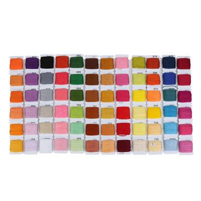 

Cross Stitch Cotton Embroidery Thread Kit Sewing Skeins Craft Home Decor