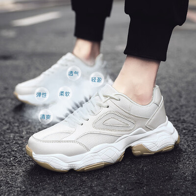 

Mens shoes breathable street beat old shoes mens shoes sports casual running tide shoes white shoes