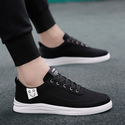 

Summer breathable 2019 new sports Korean version of the trend Joker canvas shoes shoes shoes tide shoes mens shoes