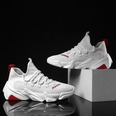 

Summer 2019 new mens shoes Korean ins trend wild running casual sports old summer breathable tide shoes
