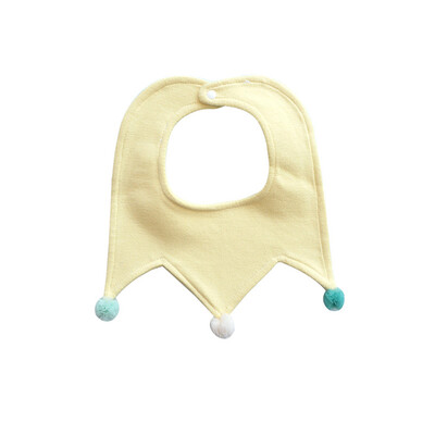 

1PC Baby Cotton Crown Waterproof Burp Baby Bibs Girls Lovely Bib Infant Saliva Towels Bibs
