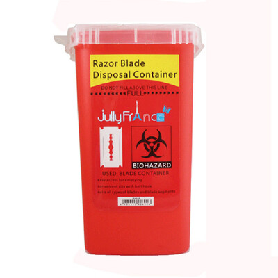 

〖Follure〗Tattoo Needles Garbage Container Danger Waste Sharp Weapon Storage Barrel Fash