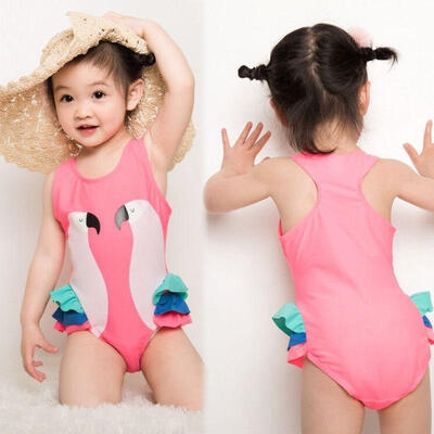 

USA STOCK Newborn Floral Bikini Cute Swimsuit Swimwear Toddler Girl Bathing Suit
