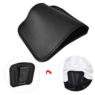 

Greensen Concealed Carry Black Leather Pistol Holster Waist Belt Handgun Carrier