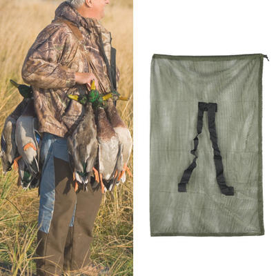 

Greensen Army Green Polyester Net Duck Decoy Bag Backpack with Shoulder Straps Mesh Bag for Hunting