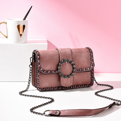 

Small bag female 2019 new cool womens bag Korean version of the fresh PU leather fashion single shoulder Messenger bag