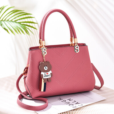 

Womens bag 2019 new bag female Europe&America big bag elegant fashion handbags slung shoulder bag