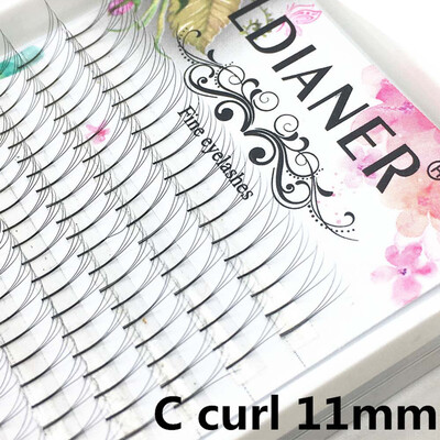 

〖Follure〗Individual False Eye Lashes 6D Wave 007 C Black Silk Eyelashes Extension