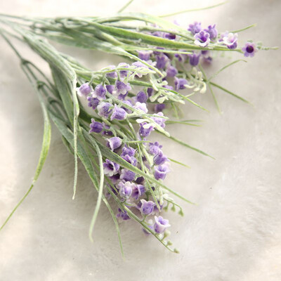

Gobestart Artificial Fake Flowers Small Bells Floral Wedding Bouquet Home Decor