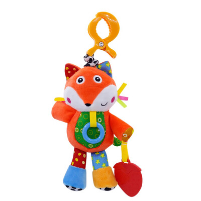 

Tailored Baby Infant Rattles Plush With Teether Cute Animal Hanging Bell Play Toys Doll