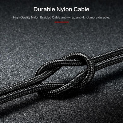 

Baseus 1m USB C 60W Cable 3A PD20 Flash Charging Cord for Type-C Devices