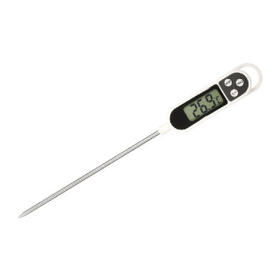 

LCD Digital Mini Thermometer Probe -50°C300°C BBQ Meat Food Cooking Temperature Tester °C°F Data Hold Function