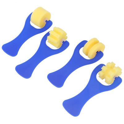 

Greensen 4PCS Kids Sponge Painting Roller Brushes Kit Child DIY Painting Tool Educational Paint Toy