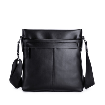 

Simple mens fashion small bag Korean version single shoulder bag light business man iPad single shoulder bag oblique span bag