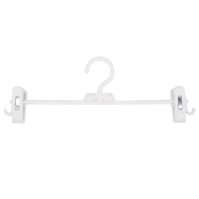 

Multifunction Hook Anti Slip Hanger Stacked Pants Rack with Pants Clip