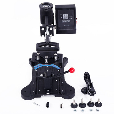 

Ktaxon 6" x 3" Electronic Desktop Cap Hot Heat Press Machine Digital Baseball Hat Transfer Sublimation Swing Away DIY P