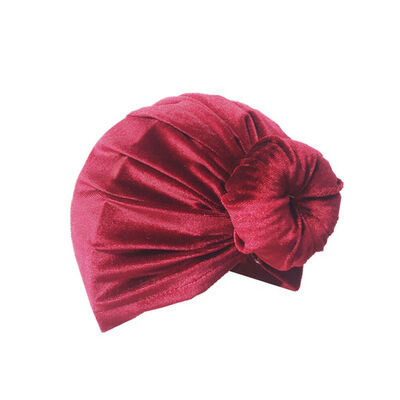 

Newborn Toddler Kids Baby Girls Indian Turban Knot Beanie Hat Winter Warm Cap