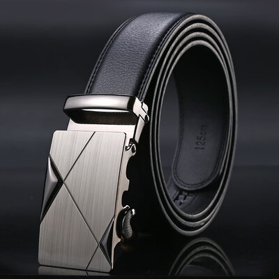 

Designer Belts Men High Quality ceinture homme Leather Belt Men 2017 Automatic Buckle Belt Black cinto masculino