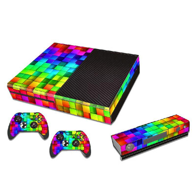 

Stylish Full Body Protective Vinyl Skin Decal for Xbox One Console Playstation Console Controller Skins Stickers Style 1