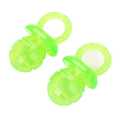 

2 Pcs Small Dogs Molar Toy Pet Dog Toys TPR Transparent Nipple Chewing Toy Reducing Pressure Solving Boredom Dog Supplies