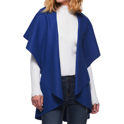 

〖Follure〗Women Fashion Solid Batwing Sleeve Turn-down Collar Coat Windbreaker