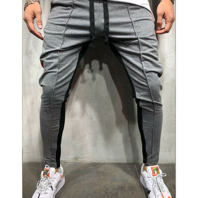 

Mens Gym Slim Fit Trousers Tracksuit Bottoms Skinny Joggers Sweat Track Pants