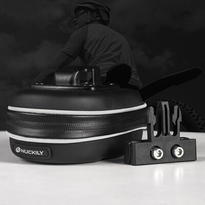 

New Bike Bicycle Saddle Bag Under Seat Storage Tail Pouch Cycling Rear Pack
