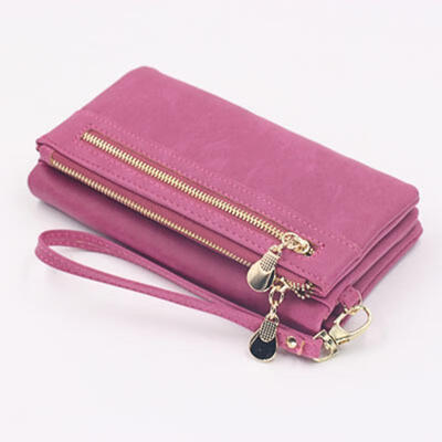 

New Design Women PU Wallet Long Woman Zipper Wallets Purse Card Holder Multi-card Bit Coin Bag