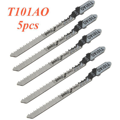 

5 tlg Set Stichsäge Sägeblatt Holz T101AO für Bosch DeWaltHitachi Makita
