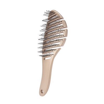 

Scalp Massage Hair Brush Comb Round Teeth Hairbrush for Curly Straight Hair Anti-static Hairstyling Tools