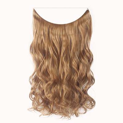 

〖Follure〗Fashion Thick Clip in Hair extensions Straight Curls Full Head Hairpiece Clip