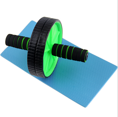

Household sports equipment double color foam handle health wheel roller mute fitness equipment mini abdominal muscles abdom