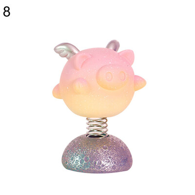 

Lovely Spring Flying Pig Wind Chimes Hanging Ornament Home Car Desktop Decor