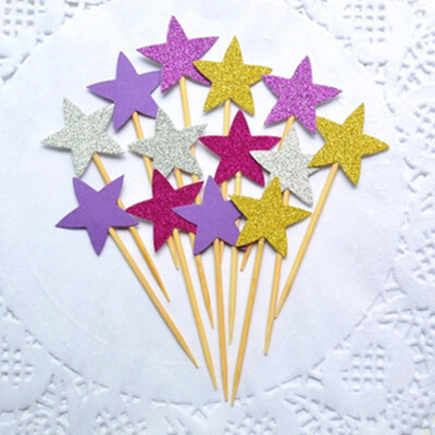 

FUNNYBUNNY Funny Hearts Cake Decorations Toppers Picks for Wedding&Baby Birthday 10 Counting Christmas Decorations for Home