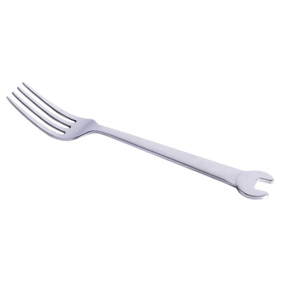 

Siaonvr Wrench Shape Tableware Home Kitchen Stainless Steel Fork Spoon