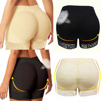

Women Padded Butt Lifter Panty Body Shaper Fake Hip Shapwear Underwear Briefs