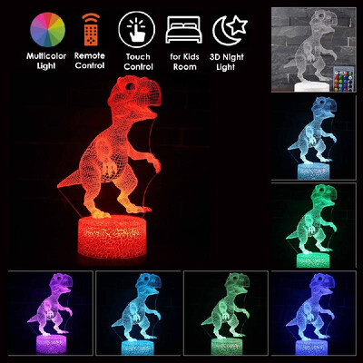 

Unicorn & Heart-shaped 3D LED Night Light Touch Control Decorative LED Bedside Light Table Lamp Remote Control Dimmable Night Ligh