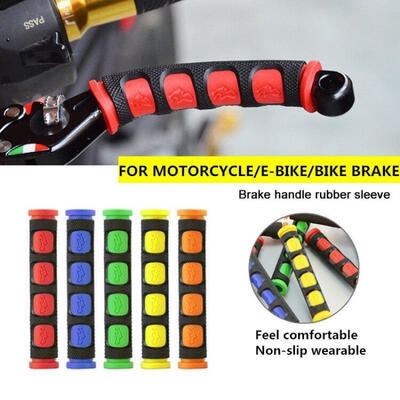 

Universal Motorcycle Bike Scooter Handlebar Moto Handle Brake Grip Rubber Sleeve