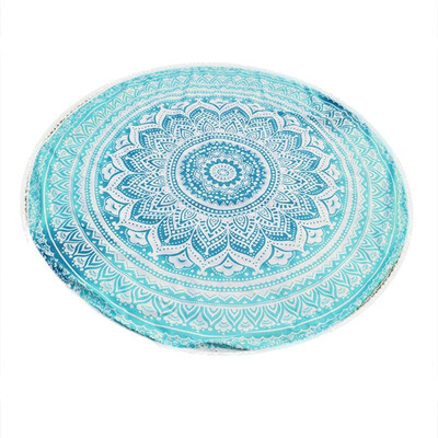 

Summer Beach Towels Bohemian Style Floral Printed Blanket Yoga Mat