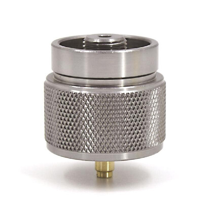 

Outdoor Camping Propane Fine-quality Small Can Input Lindal Valve Gas Output Adapter for MAPP Air Bottle